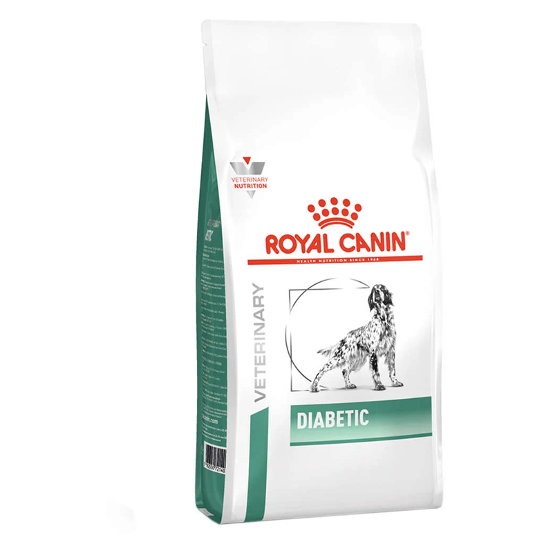 RAÇÃO SECA ROYAL CANIN CANINE VETERINARY DIET DIABETIC PARA CÃES ADULTOS COM DIABETES SABOR FRANGO 1