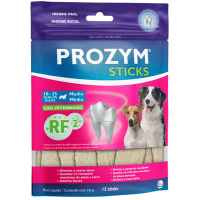Prozym Sticks RF2 Médio Ceva para Cães
