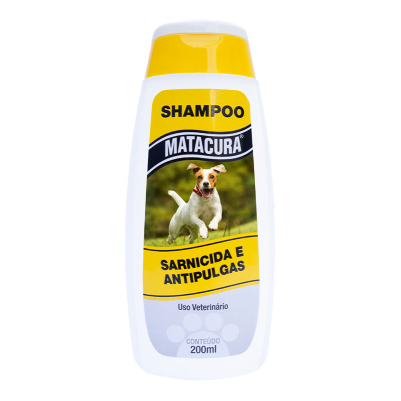 SHAMPOO MATACURA SARNICIDA E ANTIPULGAS para cães 200 ml