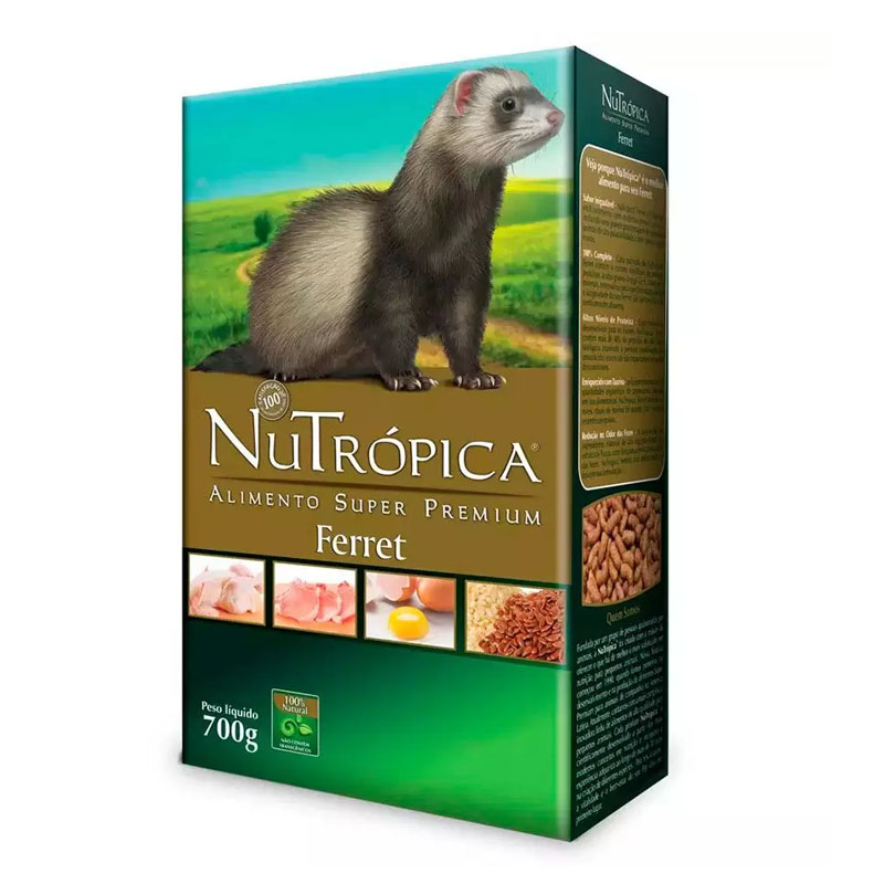 Ração para Ferret natural NUTRÓPICA - 700g