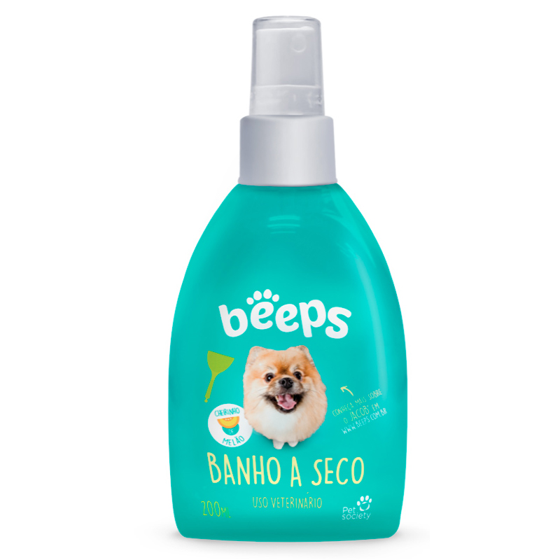 BANHO A SECO BEEPS PARA CÃES E GATOS 200 ML