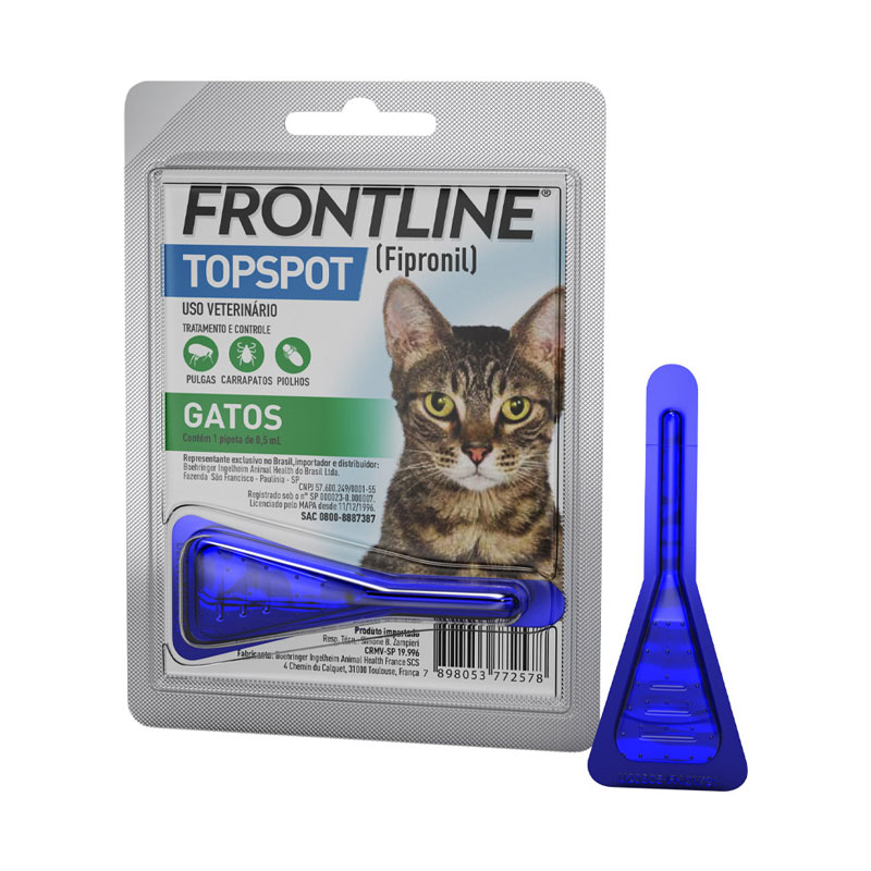 Antipulgas e Carrapatos Frontline Top Spot para Gatos