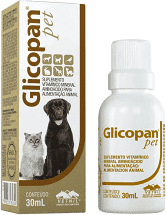 SUPLEMENTO VITAMÍNICO VETNIL GLICOPAN PET EM GOTAS - 30 ML 