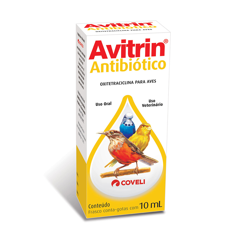antibiótico AVITRIN oxitetraciclina para aves 10 ml