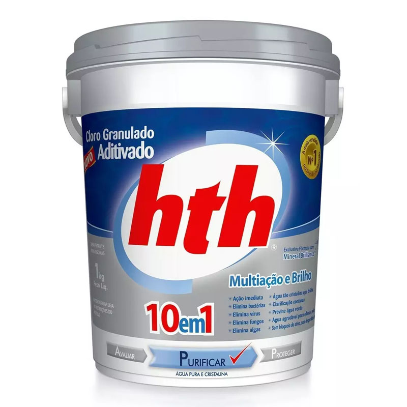 Cloro Aditivado Hth Mineral Brilliance 10 em 1 - 10 kg