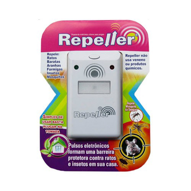 Repelente Eletrônico Repeller para Ambientes contra pernilongos, mosquitos, ratos e morcegos america