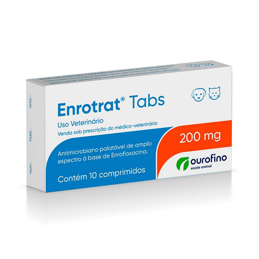 ANTIMICROBIANO OUROFINO ENROTRAT TABS 