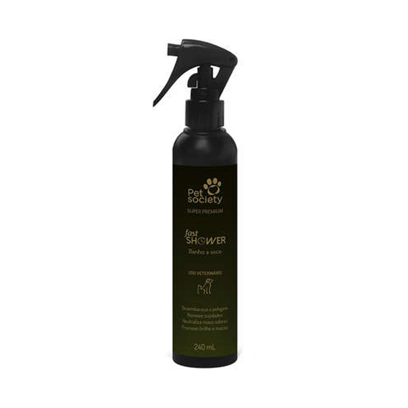 BANHO A SECO PET SOCIETY FAST SHOWER 