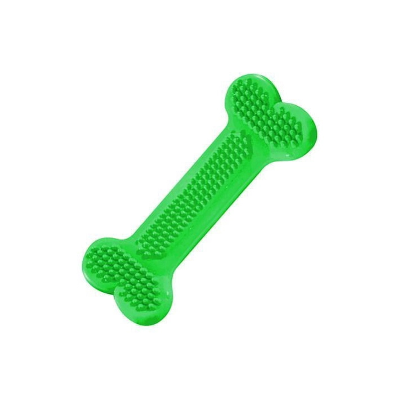 BRINQUEDO PET INJET OSSO MASS DENTAL FLEX MINI VERDE