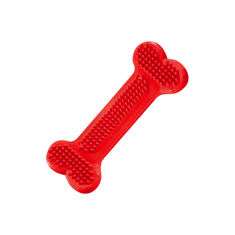 BRINQUEDO PET INJET OSSO MASS DENTAL FLEX MINI VERMELHO