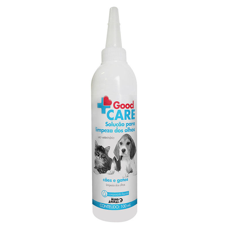 Good Care Solução para Limpeza dos Olhos para cães e gatos - 100ml