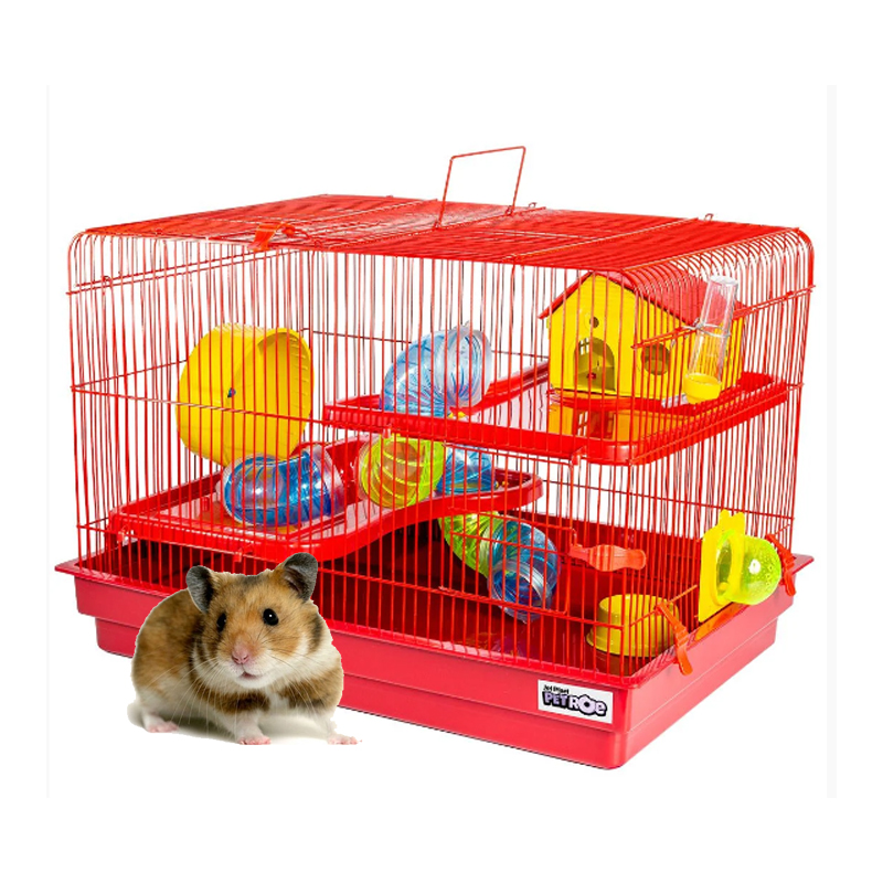 GAIOLA PARA HAMSTER BIG SPACE - VERMELHA