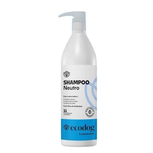 SHAMPOO NEUTRO ECODOG PARA CÃES E GATOS - 1 LITRO