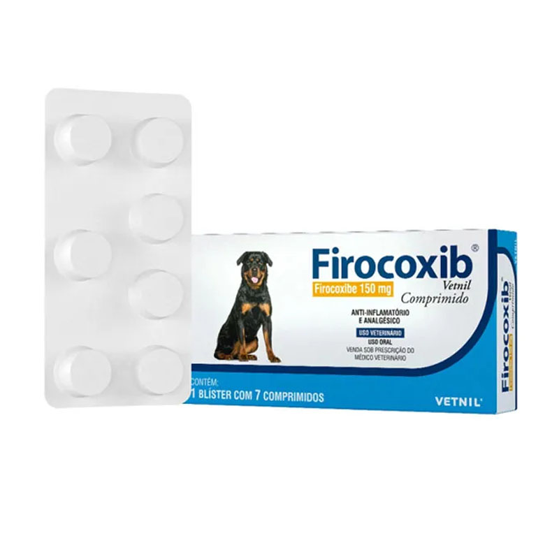 ANTI-INFLAMATÓRIO VETNIL FIROCOXIB 150 MG - 07 COMPRIMIDOS