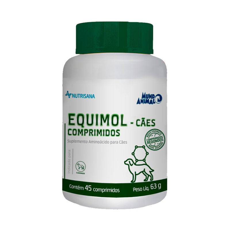 SUPLEMENTO NUTRISANA EQUIMOL PARA CÃES - 45 COMPRIMIDOS 