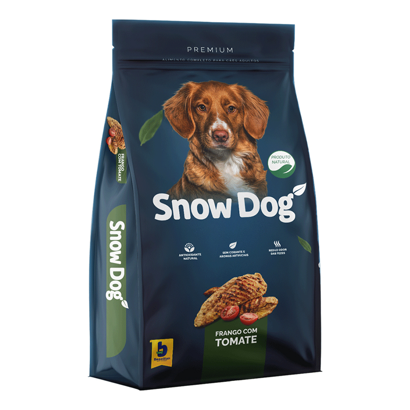 RAÇÃO PARA CÃES ADULTOS SNOW DOG FRANGO COM TOMATE 15 KG