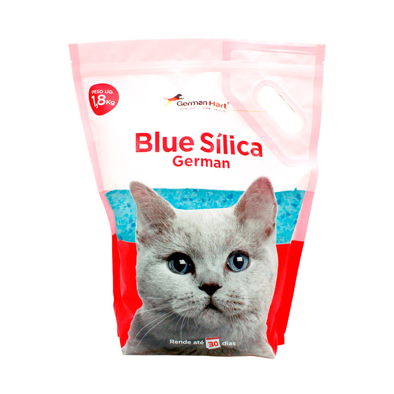 AREIA BLUE SÍLICA GERMANHART PARA GATOS 1,8 KG